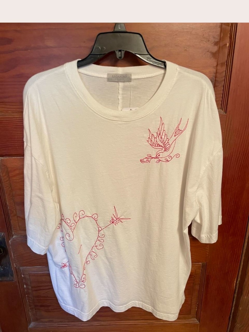 Free People Ragabond MoreAmore Embroidered Tee - Picture 4 of 8